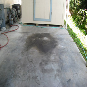 Driveway Oil Removal